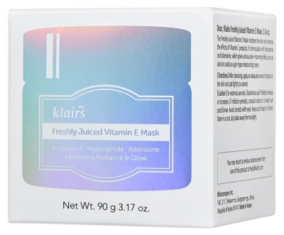 Klairs Freshly Juiced Vitamin E Mask 90 Grammes