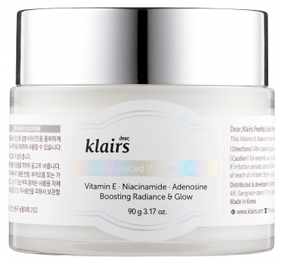Klairs Freshly Juiced Vitamin E Mask 90 Grammes