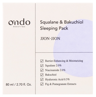 Ondo Beauty 36.5 Squalane & Bakuchiol Sleeping 80 ML
