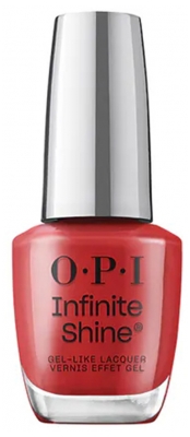 OPI Infinite Shine Vernis à Ongles Effet Gel 15 ml - Couleur : Big Apple Red