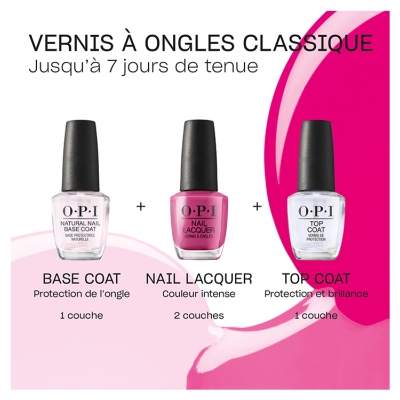 OPI Vernis de Protection Top Coat 15 ml
