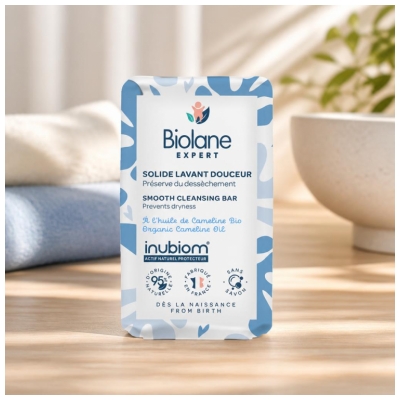 Biolane Expert Solide Lavant Douceur Dès la Naissance 75 g