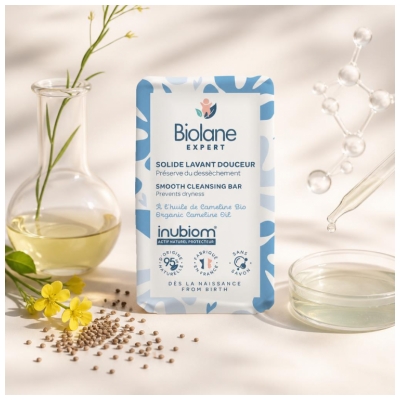 Biolane Expert Solide Lavant Douceur Dès la Naissance 75 g