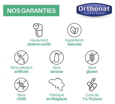 Orthonat Flora Flash Selles Normales à l'Extrait de Myrtille 15 Gélules