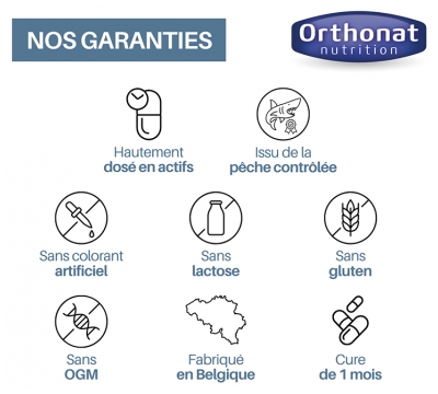 Orthonat Cartilage de Requin Complément Alimentaire 60 Gélules