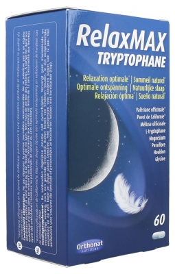 Orthonat Relax Max + L-Tryptophane Relaxation Optimale 60 Gélules