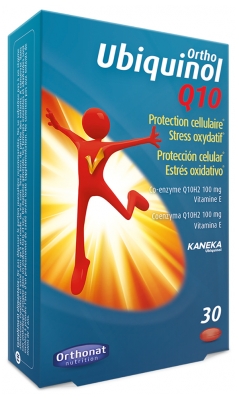 Orthonat Ubiquinol Q10 Protection Cellulaire Stress Oxydatif 30 Gélules