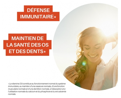 Orthonat D3 4000 Défenses Immunitaires Vitamine D3 120 Comprimés