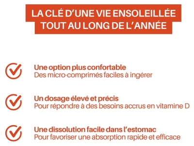 Orthonat D3 4000 Défenses Immunitaires Vitamine D3 120 Comprimés