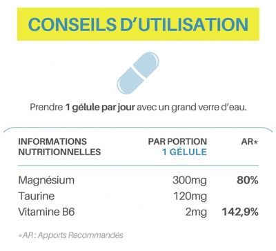 Orthonat Magnémar Force 3 Énergie et Immunité Magnésium Marin 30 gélules