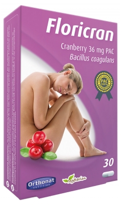 Orthonat Floricran Extrait de Canneberge 30 Gélules