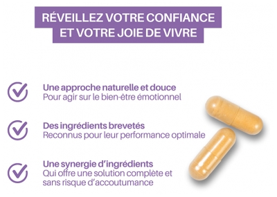 Orthonat Positiv.ON DUO Bonne Humeur Extrait de Curcuma 30 Gélules