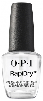 OPI RapiDry Vernis de Finition Top Coat Séchage Rapide 15 ml