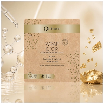 Qiriness Wrap d'or - Hydrogel