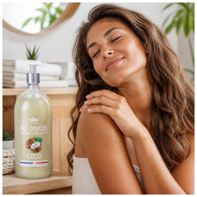 Les Petits Bains de Provence Gel Douche Surgras Coco 1 L