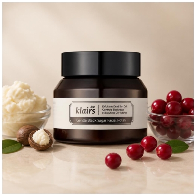 Klairs Gentle Black Sugar Facial Polish 110 Grammes