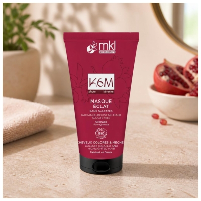 MKL Green Nature Masque Éclat Cheveux Colorés et Méchés 150 ML
