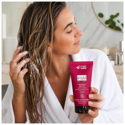 MKL Green Nature Masque Éclat Cheveux Colorés et Méchés 150 ML