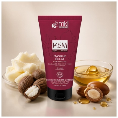MKL Green Nature Masque Éclat Cheveux Colorés et Méchés 150 ML