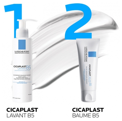 La Roche-Posay Cicaplast la Roche Posay Lavant B5+ Gel Nettoyant Moussant Assainissant Apaisant 200 ml