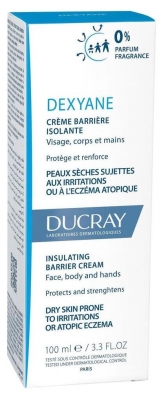Ducray Dexyane Crème Barrière Isolante Peaux Trèsèches et à Tendance Atopique 100 ml