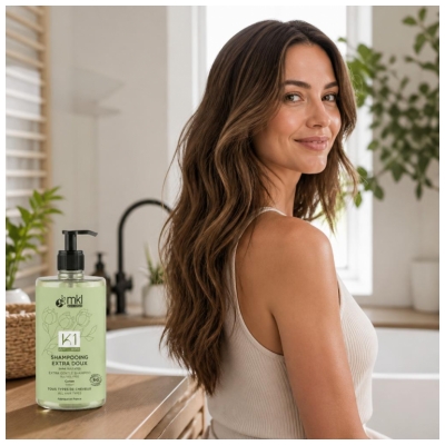 MKL Green Nature Shampoing Extra Doux Tout Type de Cheveux Bio 750 ML