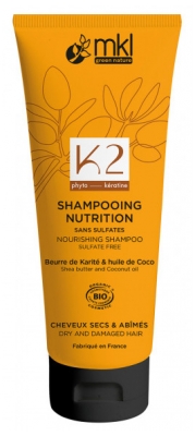 MKL Green Nature Shampooing Nutrition Cheveux Secs et Abimés 250 ml