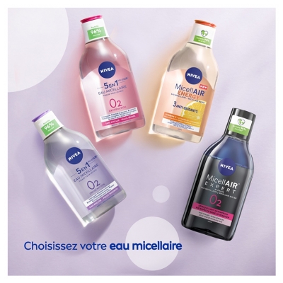 Nivea Eau Micellaire Apaisante Peau Sensible 400 ML