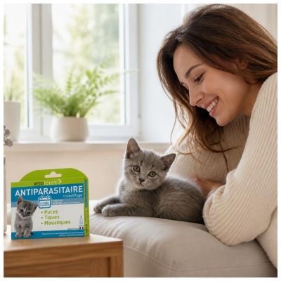 Vetoform Antiparasitaire Chaton 3 Unités