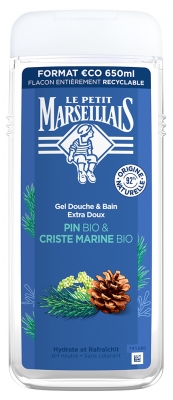 Le Petit Marseillais Gel Douche Extra Doux Pin et Criste Marine 650 ML