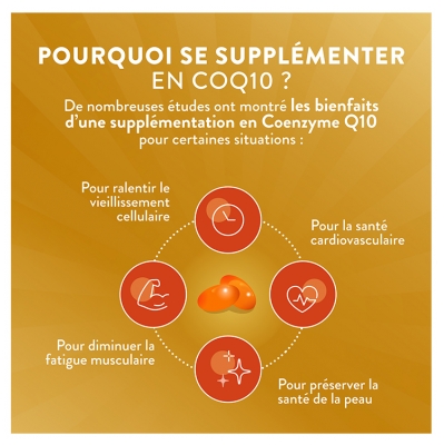 Nutri&Co Coenzyme Q10 Haute Absorption 120 Unités