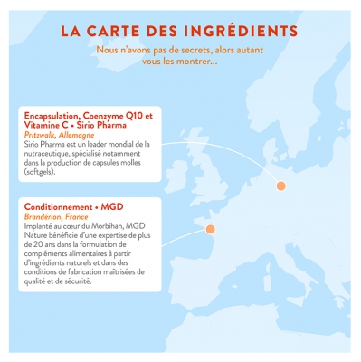 Nutri&Co Coenzyme Q10 Haute Absorption 120 Unités