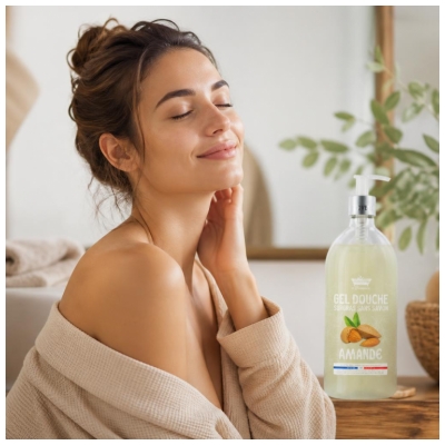 Les Petits Bains de Provence Gel Douche Surgras Amande 1 L