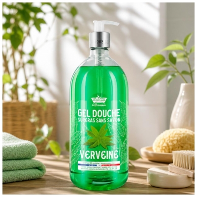 Les Petits Bains de Provence Gel Douche Surgras Verveine 1 L