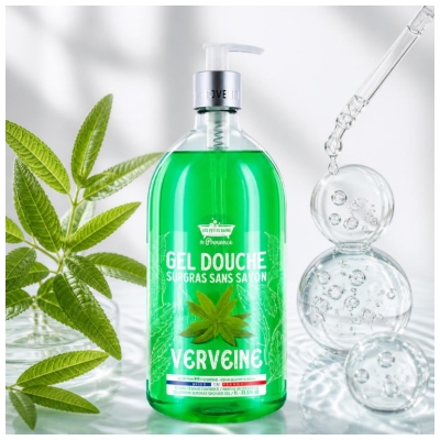 Les Petits Bains de Provence Gel Douche Surgras Verveine 1 L