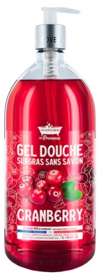Les Petits Bains de Provence Gel Douche Surgras Cranberry 1 L