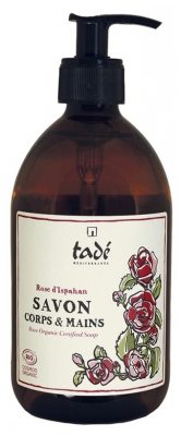 Tadé Savon Liquide Rose d'Ispahan Bio 500 ml