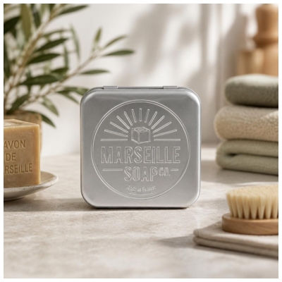 Tadé Savon de Marseille Boite en Aluminium