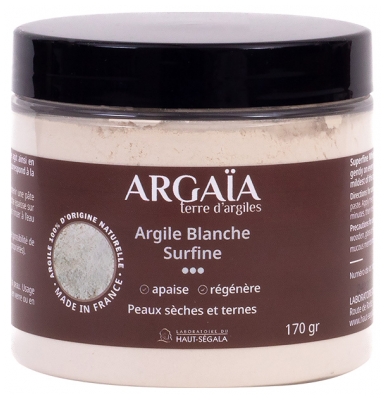 Argaïa Argile Blanche Surfine 170 g