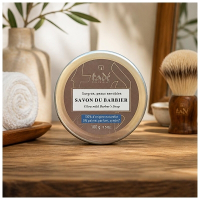 Tadé Savon du Barbier Peau Sensible 100 g
