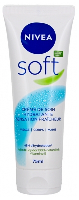 Nivea Soft Crème de Soin Hydratante Sensation Fraîcheur 75 ml 