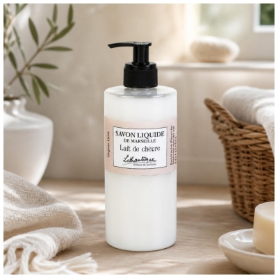 Lothantique Savon Liquide de Marseille au Lait de Chèvre 500 ML