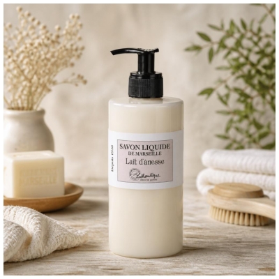 Lothantique Savon Liquide de Marseille au Lait d'Ânesse 500 ML