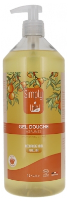 Simply Bio Gel Douche Agrumes Bio 1 Litre