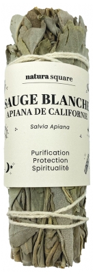 Natura Square Sauge Blanche Apiana de Californie Fagot