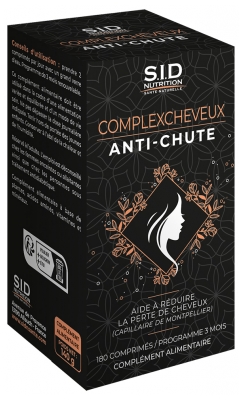 S.I.D Nutrition PreventLife ComplexCheveux Anti-Chute 180 Unités