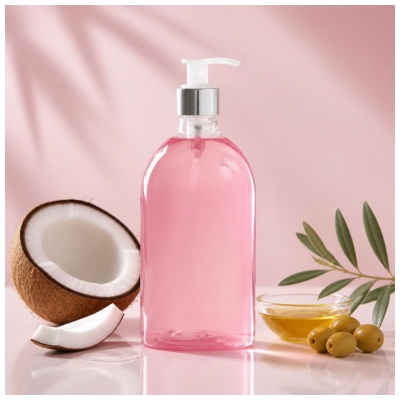 BeauTerra Savon Liquide Marseille Rose Ancienne 1 Litre
