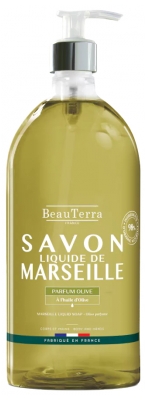 BeauTerra Savon Liquide Marseille Olive 1 Litre