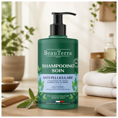 BeauTerra Shampoing Antipelliculaire 750 ML