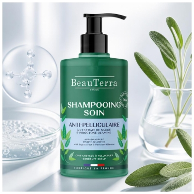 BeauTerra Shampoing Antipelliculaire 750 ML
